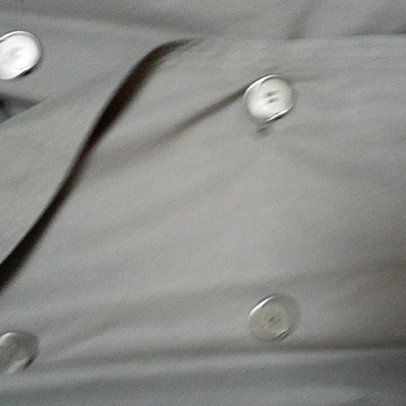 LONDON FOG MENS 44R LINED TRENCHCOAT BLACK/Belted - Picture 6 of 16